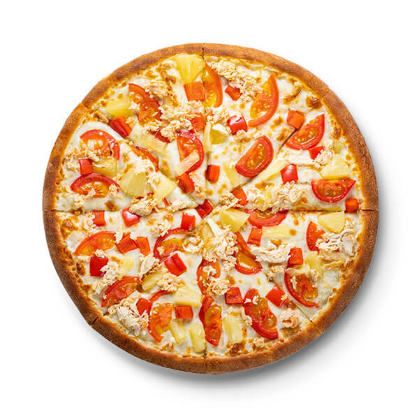Пицца Гавайская тонкое тесто средняя (30см)